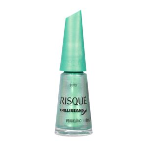 Esmalte Risqué & Chilli Beans Verdelírio Efeito Verde Água 8ml Esmalte Risqué & Chilli Beans Verdelírio Efeito Verde Água 8ml