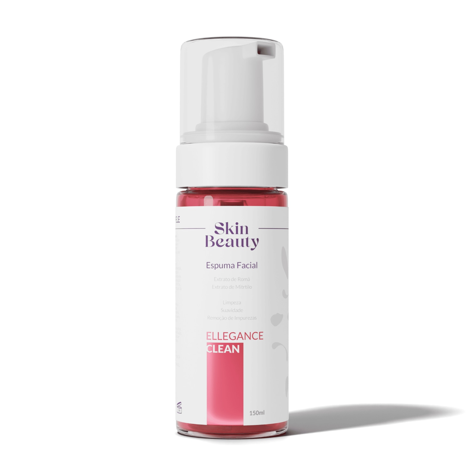 Espuma de Limpeza Facial Ellegance Clean 1 unidade