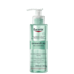 Gel de Limpeza Facial Eucerin DermoPure Gentil 204g Gel de Limpeza Facial Eucerin DermoPure Gentil 204g