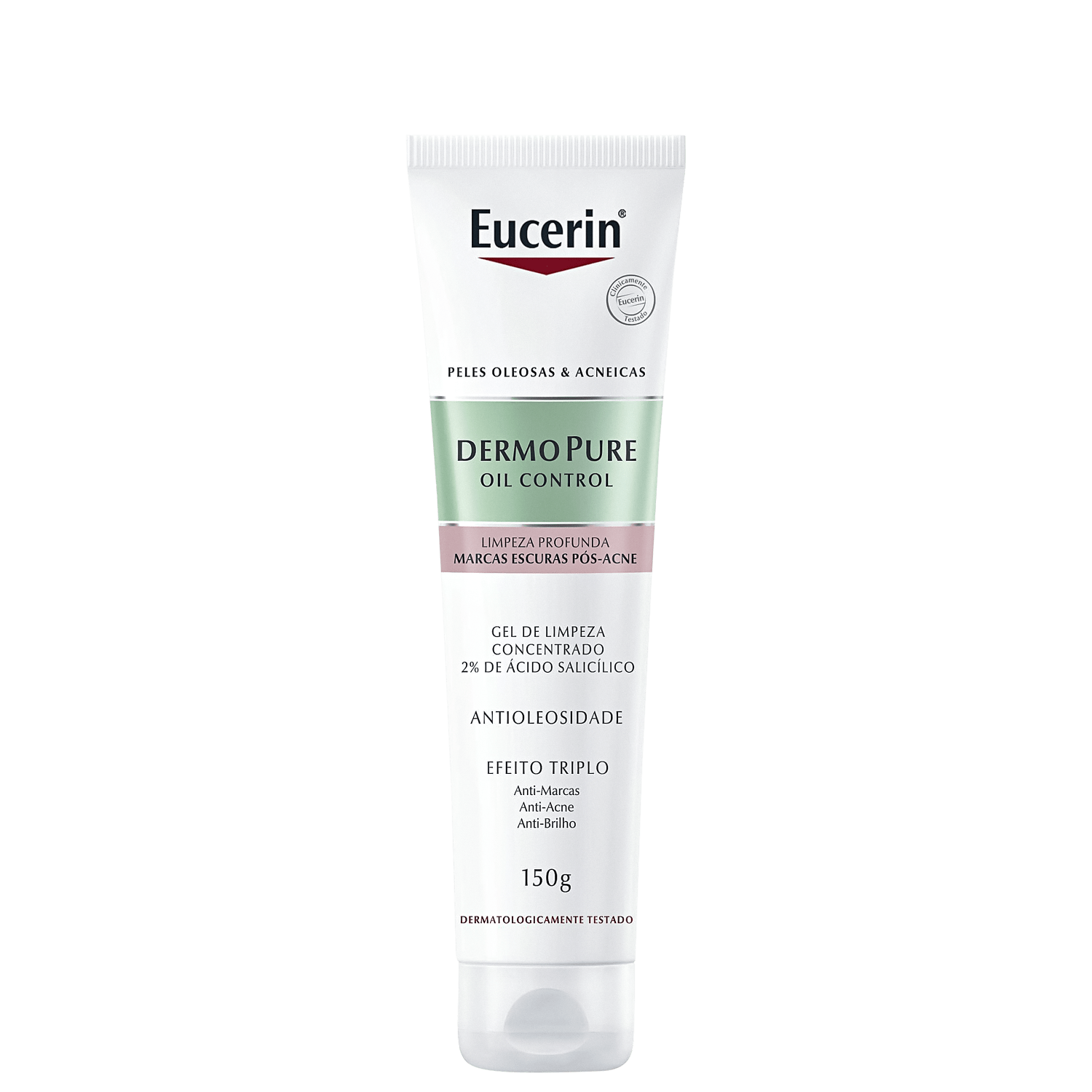 Gel de Limpeza Facial Eucerin DermoPure Oil Control Concentrado 150g