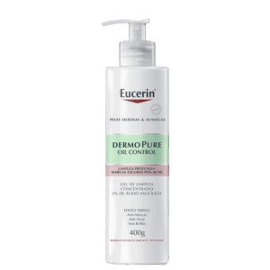 Gel de Limpeza Facial Eucerin DermoPure Oil Control Concentrado 400g Gel de Limpeza Facial Eucerin DermoPure Oil Control Concentrado 400g