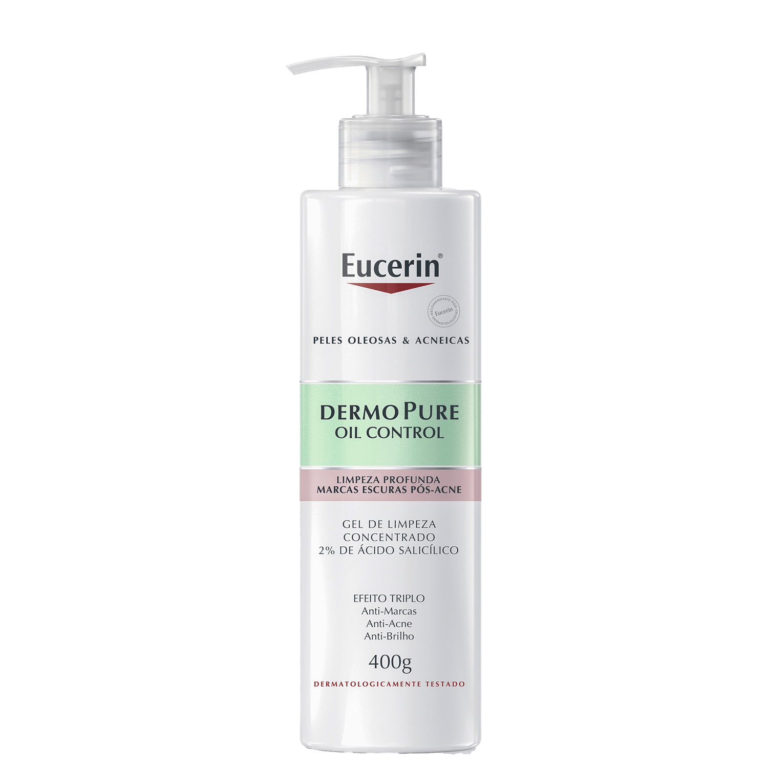 Gel de Limpeza Facial Eucerin DermoPure Oil Control Concentrado 400g