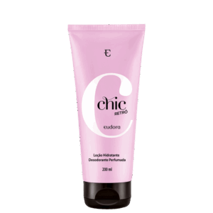Loção Corporal Eudora Chic Retrô Hidratante Desodorante 200ml