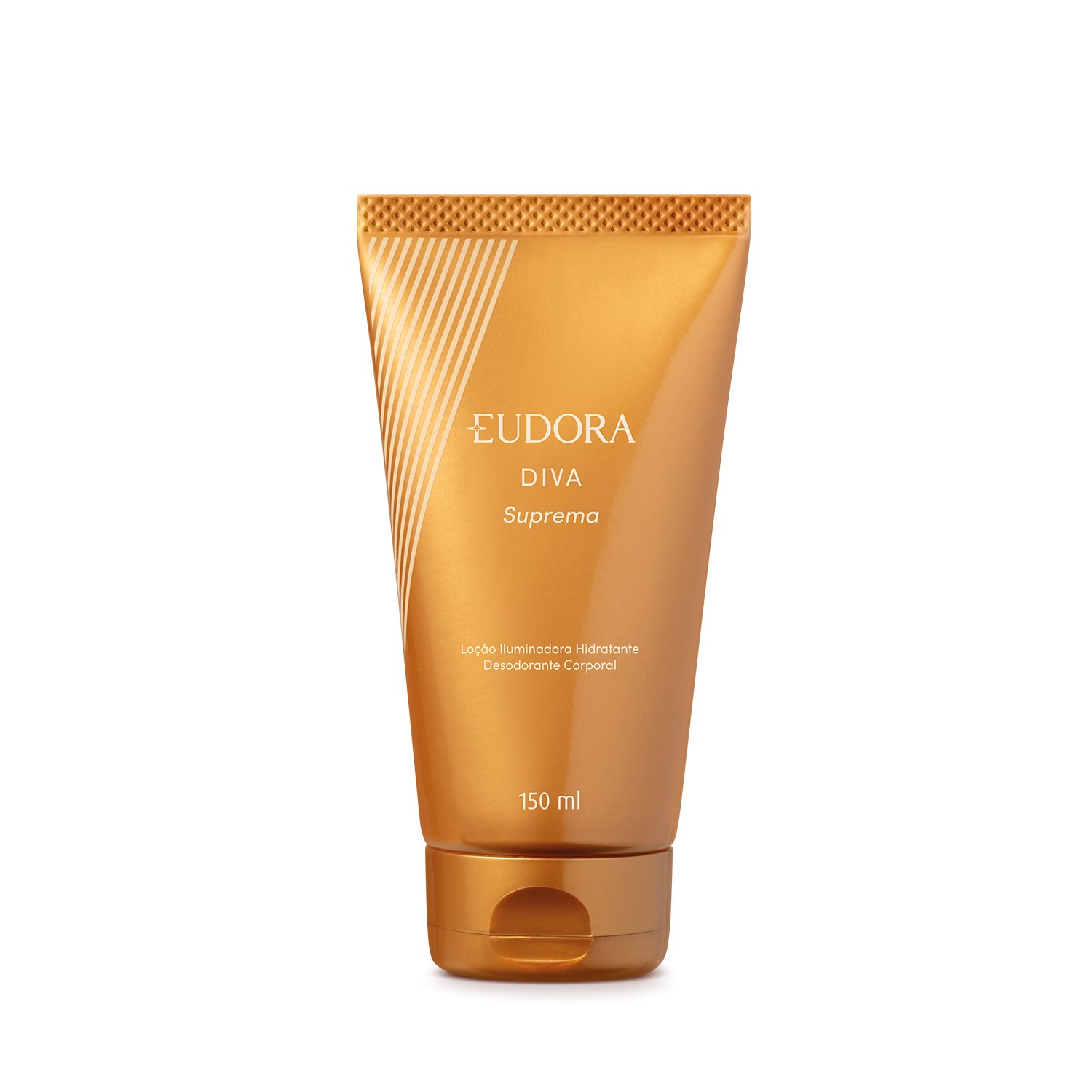 Loção Corporal Eudora Diva Suprema Iluminadora Hidratante Desodorante Colônia 150ml