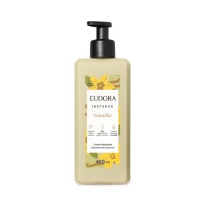 Creme Corporal Eudora Instance Baunilha Hidratante Desodorante 400ml