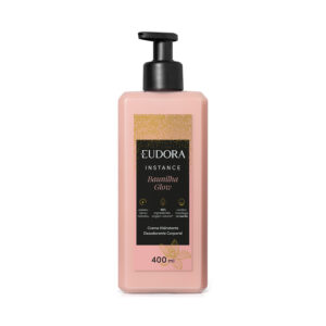 Creme Corporal Eudora Instance Baunilha Glow Hidratante Desodorante 400ml