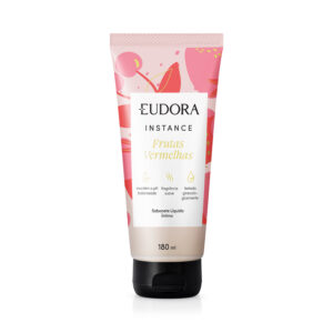 Sabonete Líquido Íntimo Eudora Instance Frutas Vermelhas 180ml