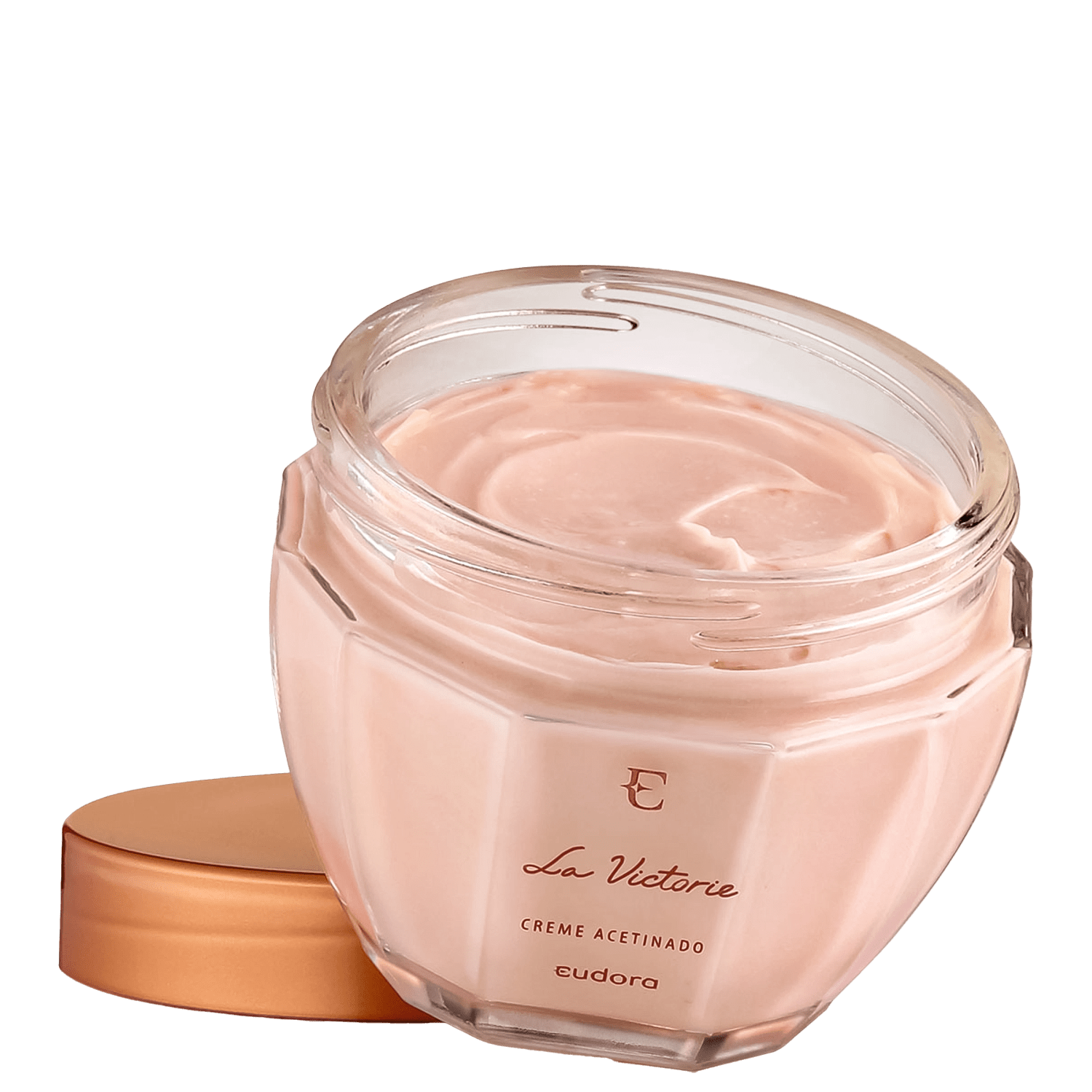 Creme Acetinado Corporal Eudora La Victorie Hidratante Desodorante 250g