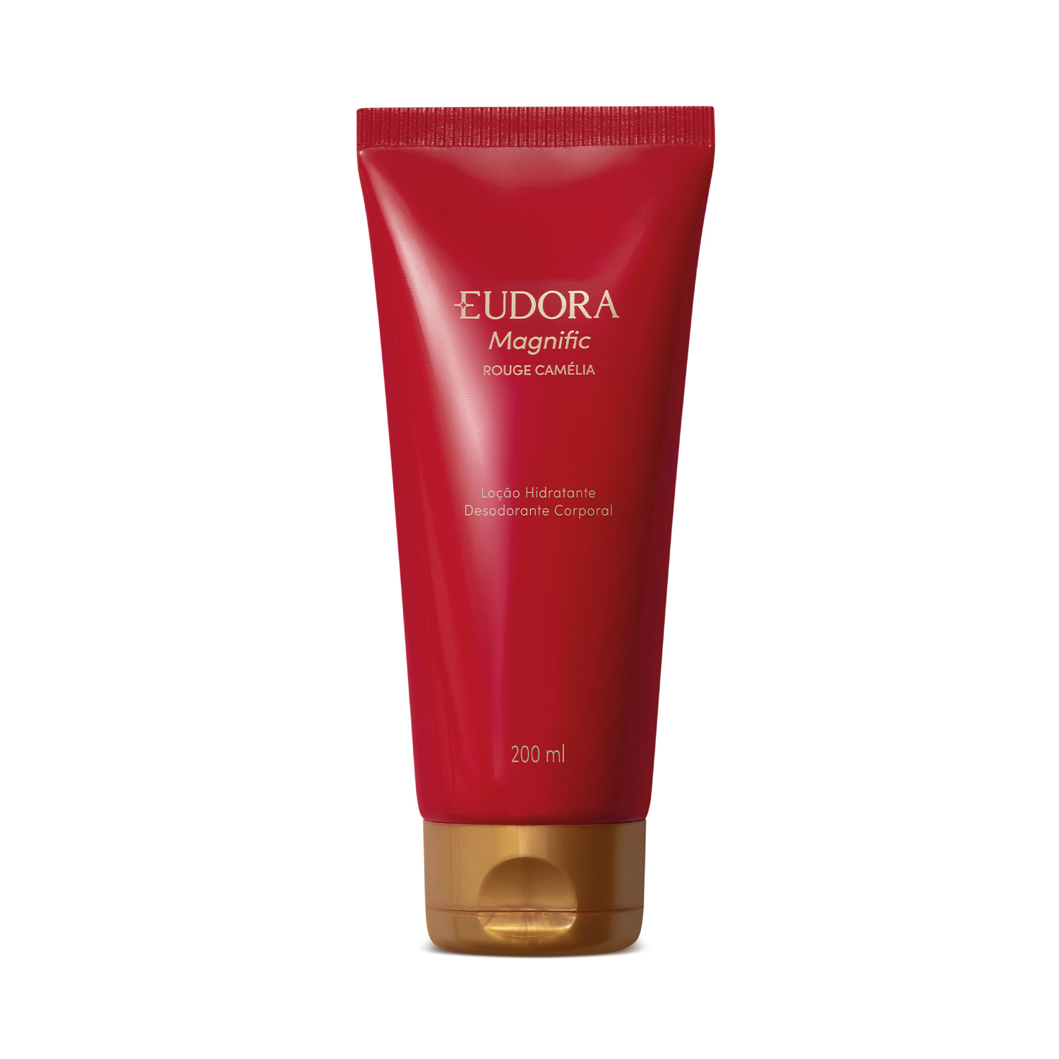 Loção Corporal Eudora Magnific Rouge Camélia Hidratante Desodorante 200ml