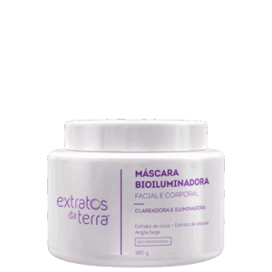 Máscara Bioiluminadora Extratos da Terra 180g Normal