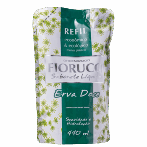 Sabonete Líquido Refil Fiorucci Erva Doce 440ml
