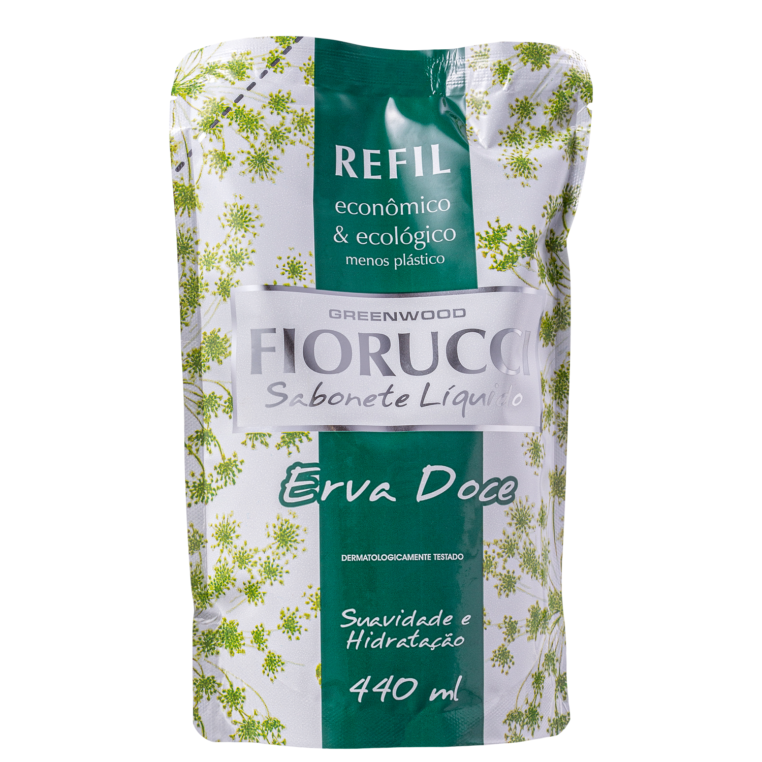 Sabonete Líquido Refil Fiorucci Erva Doce 440ml