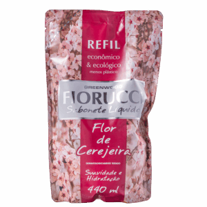 Sabonete Líquido Refil Fiorucci Flor de Cerejeira 440ml