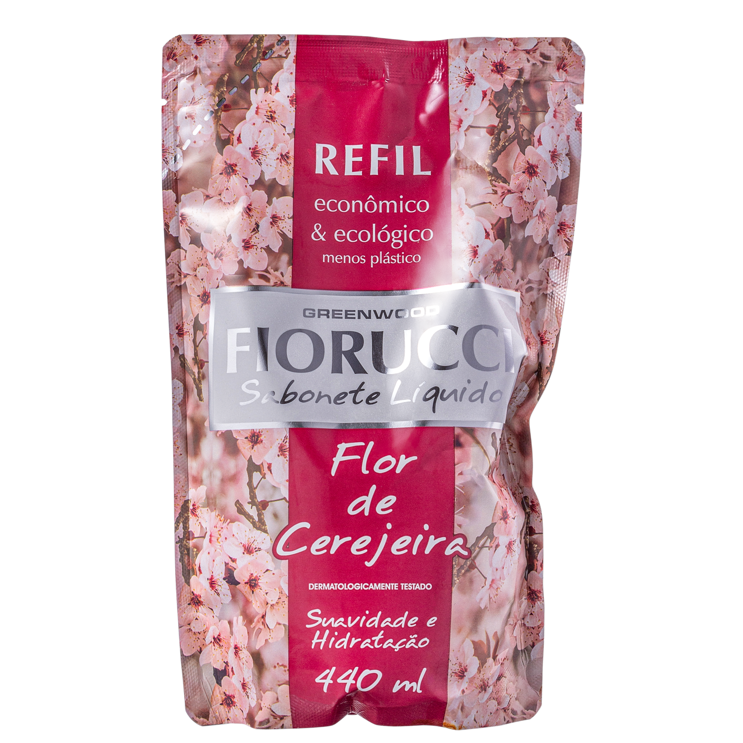 Sabonete Líquido Refil Fiorucci Flor de Cerejeira 440ml