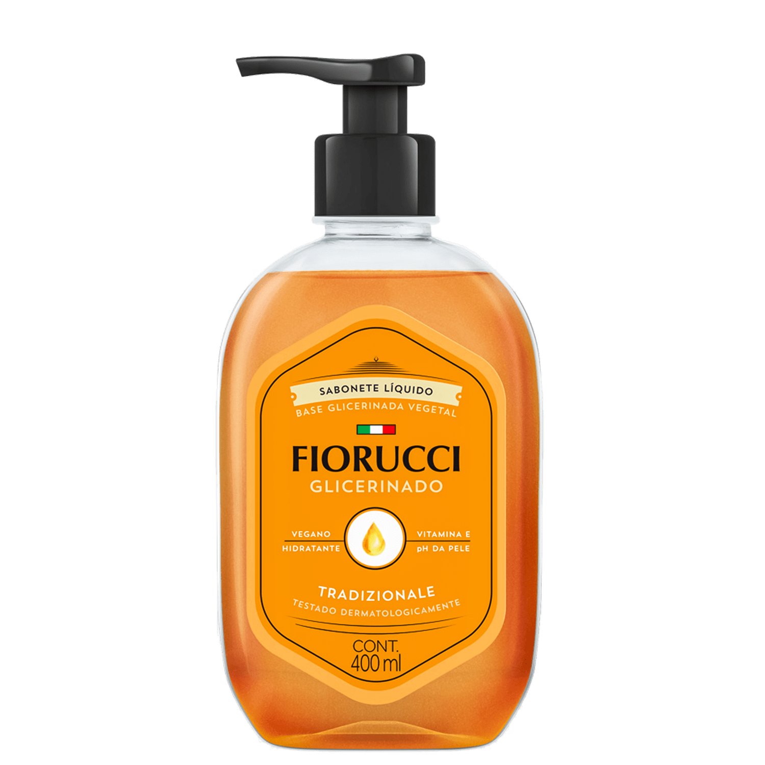 Sabonete Líquido Glicerinado Fiorucci Tradizionale 400ml