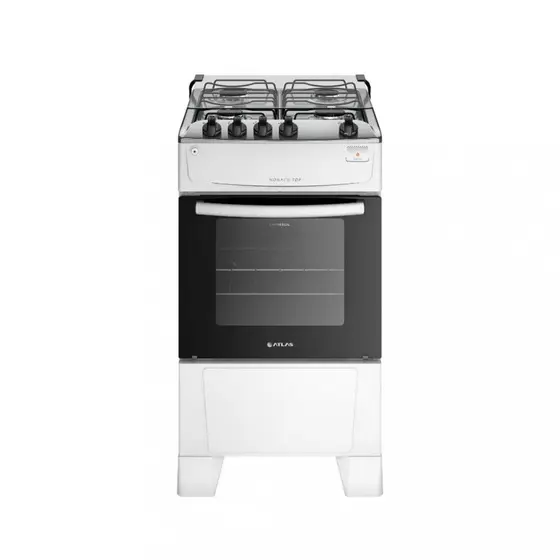 Fogão de Piso a Gás Atlas 4 Bocas Acendimento Automático Mônaco Top