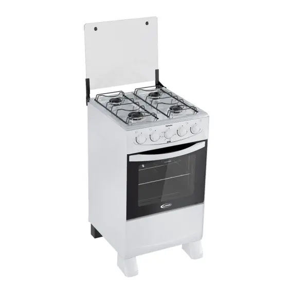 Fogão de Piso a Gás Clarice 4 Bocas Forno 52L Delicato