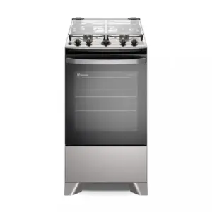 Fogão de Piso a Gás Electrolux 4 Bocas Acendimento Automático Efficient FE4IS