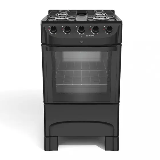 Fogão de Piso a Gás Mueller 4 Bocas Automático MFI4BC