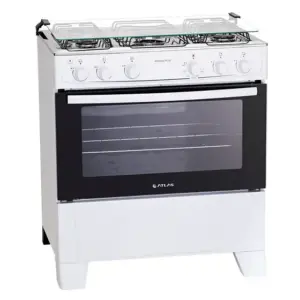 Fogão de Piso a Gás Atlas 5 Bocas Mônaco Plus