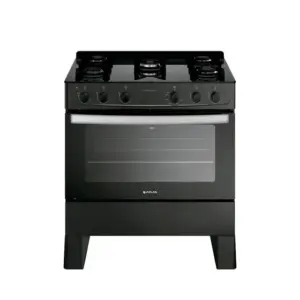 Fogão de Piso a Gás Atlas 5 Bocas Com Mesa De Vidro E Mega Chama Bivolt Tropical Glass