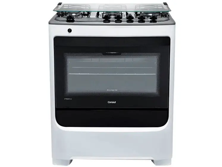 Fogão de Piso a Gás Consul 5 Bocas Branco CFS5NABUNA