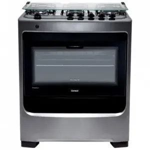 Fogão de Piso a Gás Consul 5 Bocas Inox CFS5NARUNA