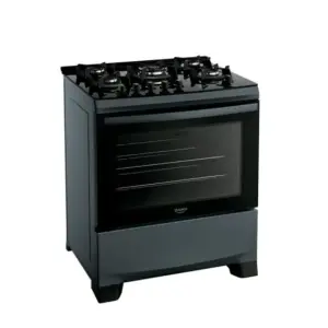 Fogão de Piso a Gás Dako 5 Bocas Supreme Timer Glass