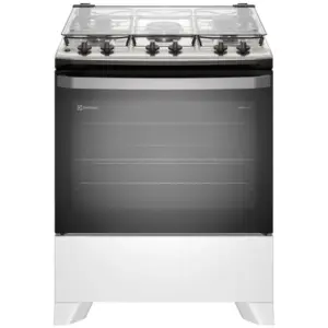 Fogão de Piso a Gás Electrolux 5 Bocas Branco Efficient PerfectCook FE5IB