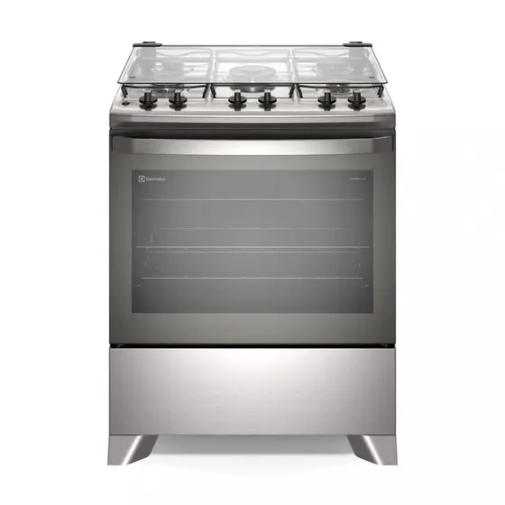 Fogão de Piso a Gás Electrolux 5 Bocas Acendimento Automático Efficient FE5IC