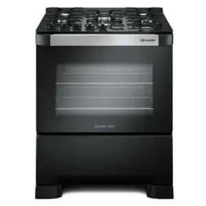 Fogão de Piso a Gás Mueller 5 Bocas Decorato Vetro Fogão de Piso a Gás Mueller 5 Bocas Decorato Vetro