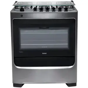 Fogão de Piso a Gás Consul 6 Bocas Inox CFS6NARUNA