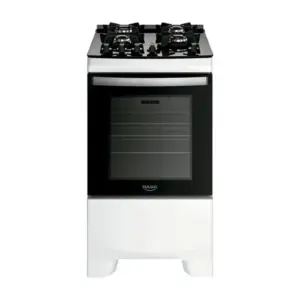 Fogão a Gás de Piso Dako 4 Bocas Sem Tampa Mesa Vidro Bivolt Supreme Glass