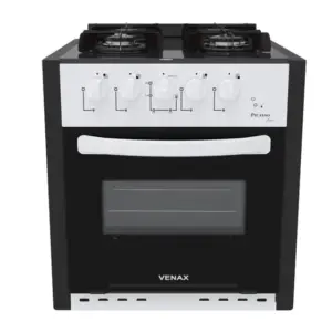 Fogão a Gás de Embutir Venax 4 Bocas Branco Picasso Line