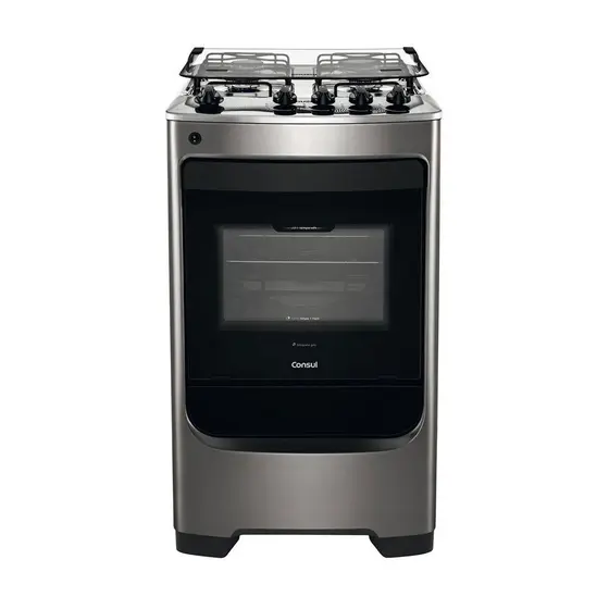 Fogão a Gás de Piso Consul 4 Bocas com Acendimento Automático CFO4NAR
