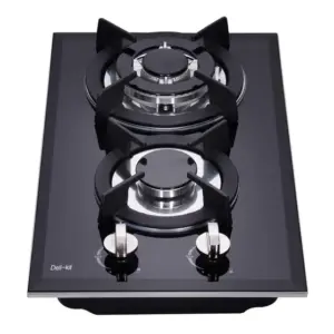 Fogão a Gás de Mesa Deli-Kit 2 Queimadores 30cm Dual Fuel DK123-A01S