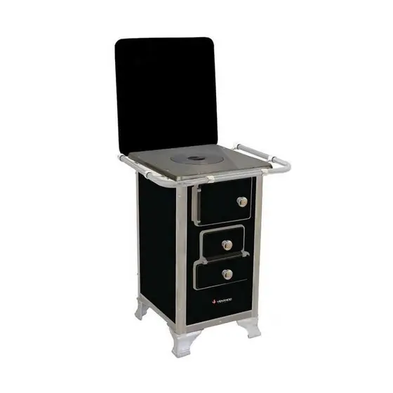 Fogão a Lenha Venâncio Preto Com Tampa 00TPR