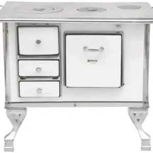 Fogão a Lenha Maestro 2 Bocas Branco N1 Direito Fogão a Lenha Maestro 2 Bocas Branco N1 Direito