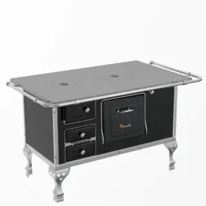 Fogão a Lenha Petrycoski 2 Bocas Preto Saída Chaminé Esquerda Marumby Nr 3 Fogão a Lenha Petrycoski 2 Bocas Preto Saída Chaminé Esquerda Marumby Nr 3