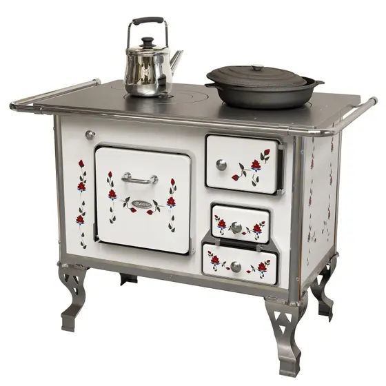 Fogão a Lenha Compacto Clarice Cozinha Nacional N1