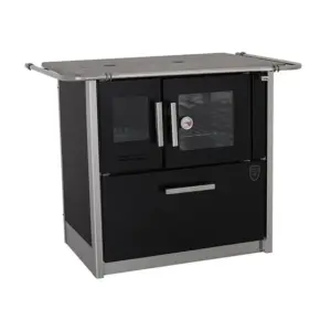 Fogão a Lenha Fornos Pinhal preto chapa ferro fundido direito eclipse n2 Fogão a Lenha Fornos Pinhal preto chapa ferro fundido direito eclipse n2