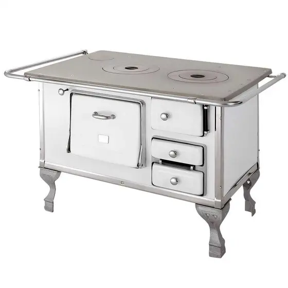 Fogão a Lenha Petrycoski 2 Bocas Branco Marumby Nr2