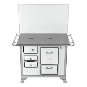 Fogão a Lenha Petrycoski com Gabinete com Tampa N1 Fogão a Lenha Petrycoski com Gabinete com Tampa N1