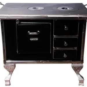 Fogão a Lenha Maestro Preto Esquerdo N1 Fogão a Lenha Maestro Preto Esquerdo N1