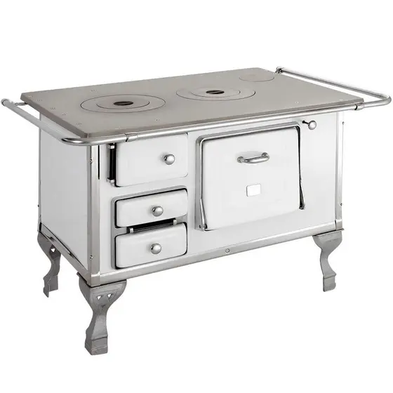 Fogão a Lenha Petrycoski 2 Bocas Saída Chaminé Direita Marumby NR 3