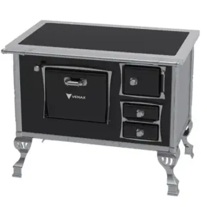 Fogão a Lenha Venax Preto Premium GII N 2