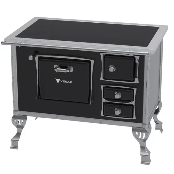 Fogão a Lenha Venax Preto Premium GII N 2