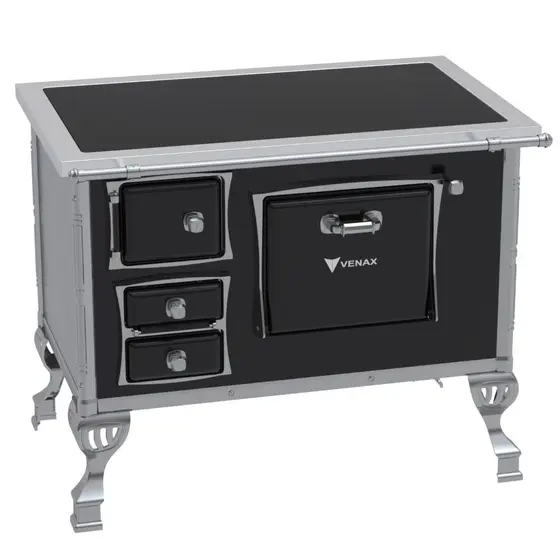 Fogão a Lenha Venax Preto Premium GII N 2