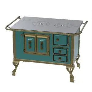 Fogão a Lenha Venax Turquesa Colonial N 2