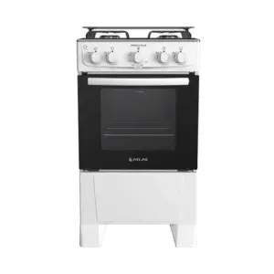 Fogão de Piso a Gás Atlas 4 Bocas Acendimento Automático Mônaco Plus Fogão de Piso a Gás Atlas 4 Bocas Acendimento Automático Mônaco Plus